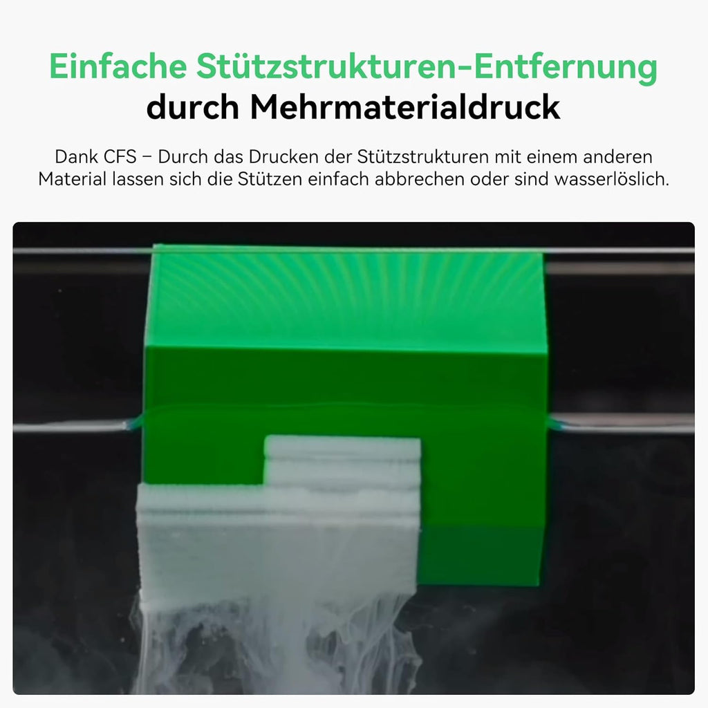 Creality K2 Plus Combo 3D-Drucker, 16-Farben Multimaterial-Druck, 350³mm XXL-Bauraum, Servo-Direktantrieb, Dual-KI-Kameras, Ultra-Leise <45dB, Aktive Heizkammer, RFID/WLAN (Industrie 4.0)