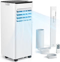 Mobile Klimaanlage 9000 BTU mit Abluftschlauch | 4-in-1 Mobiles Klimagerät | Leiser Betrieb