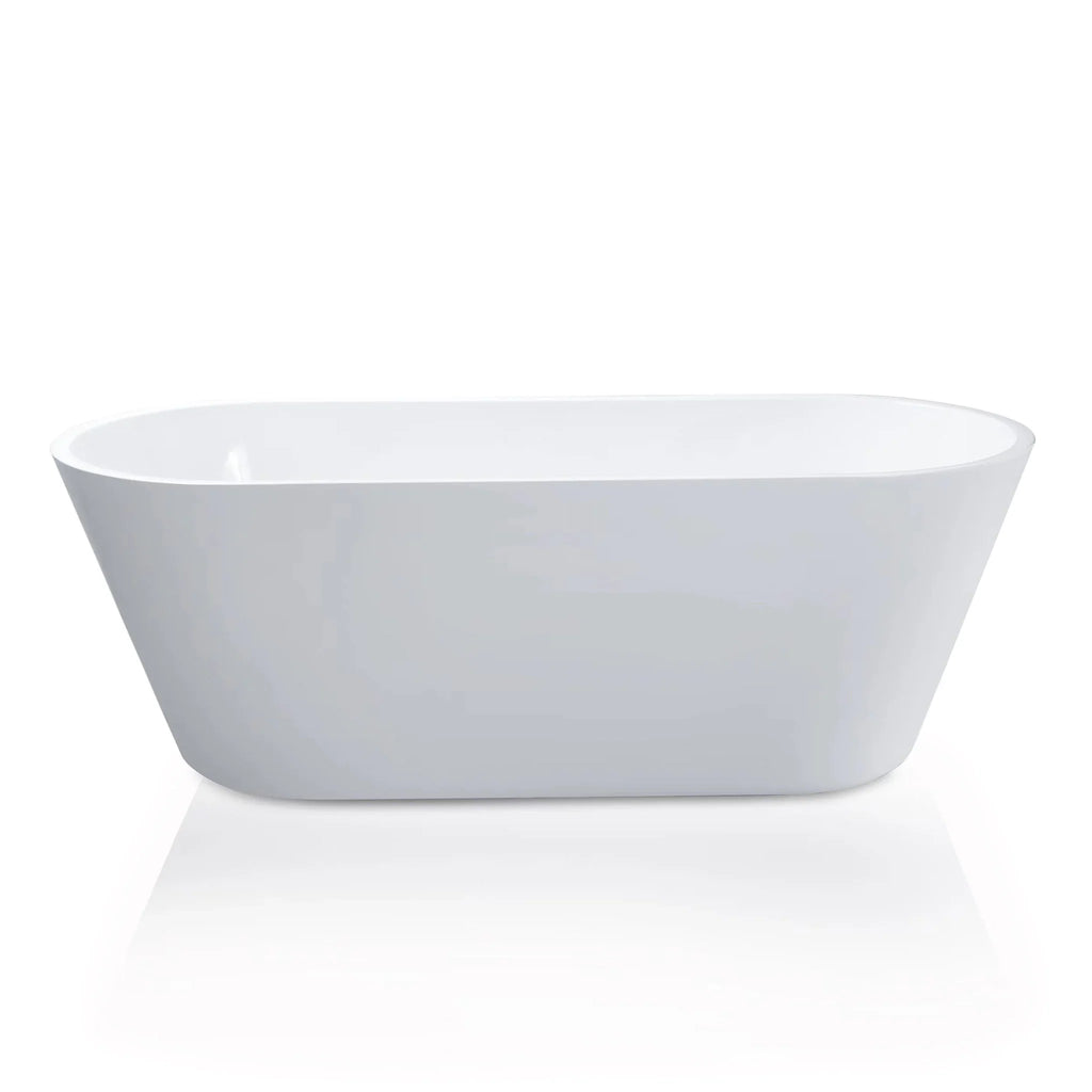 Lykke Badewanne Polar Deluxe 1600x750x580mm, Wei