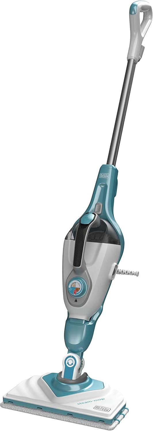 Black + Decker BHSM166DSM-QS 2-in-1 Dampfreiniger 1600 W mit Deltakopf
