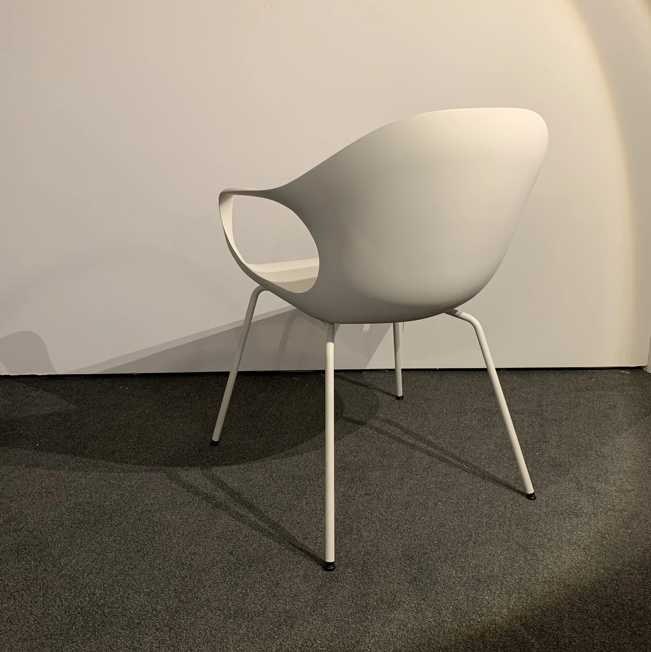 Kristalia Elephant Chair Stuhl Polyurethan wei, 4-Fu Designmbel Italienisch