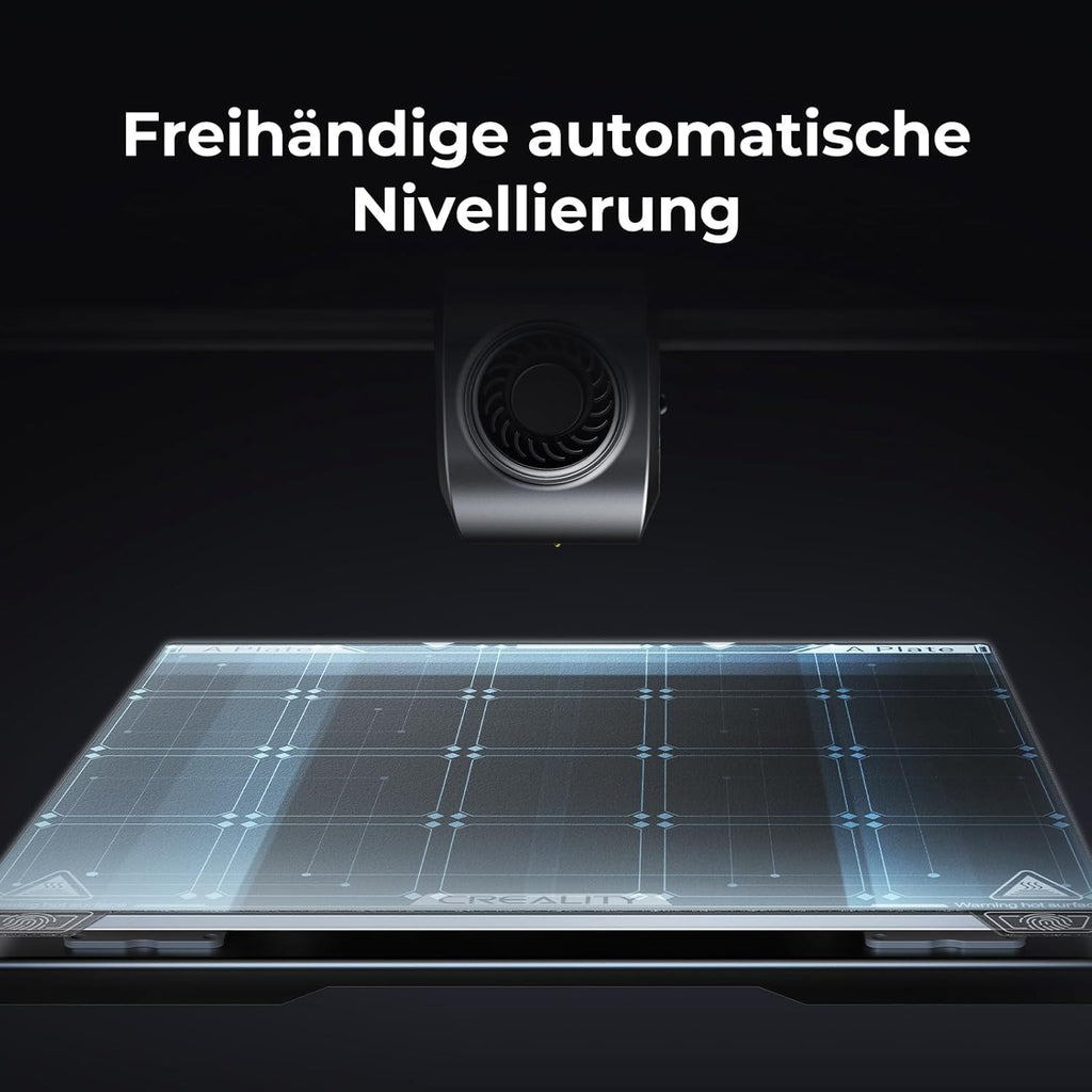 Creality K2 Plus Combo 3D-Drucker, 16-Farben Multimaterial-Druck, 350³mm XXL-Bauraum, Servo-Direktantrieb, Dual-KI-Kameras, Ultra-Leise <45dB, Aktive Heizkammer, RFID/WLAN (Industrie 4.0)