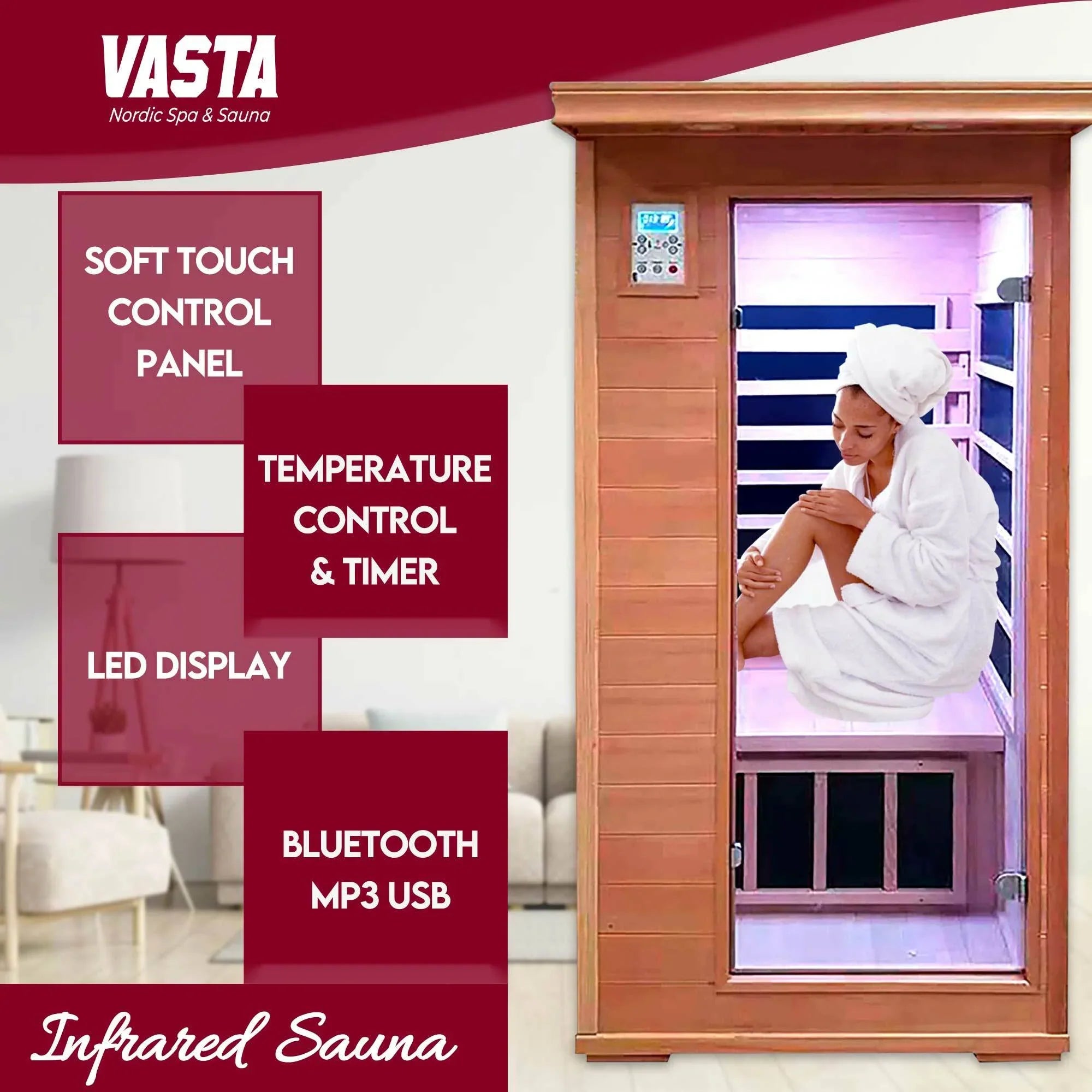 Vasta Infrarotkabine 1 Person