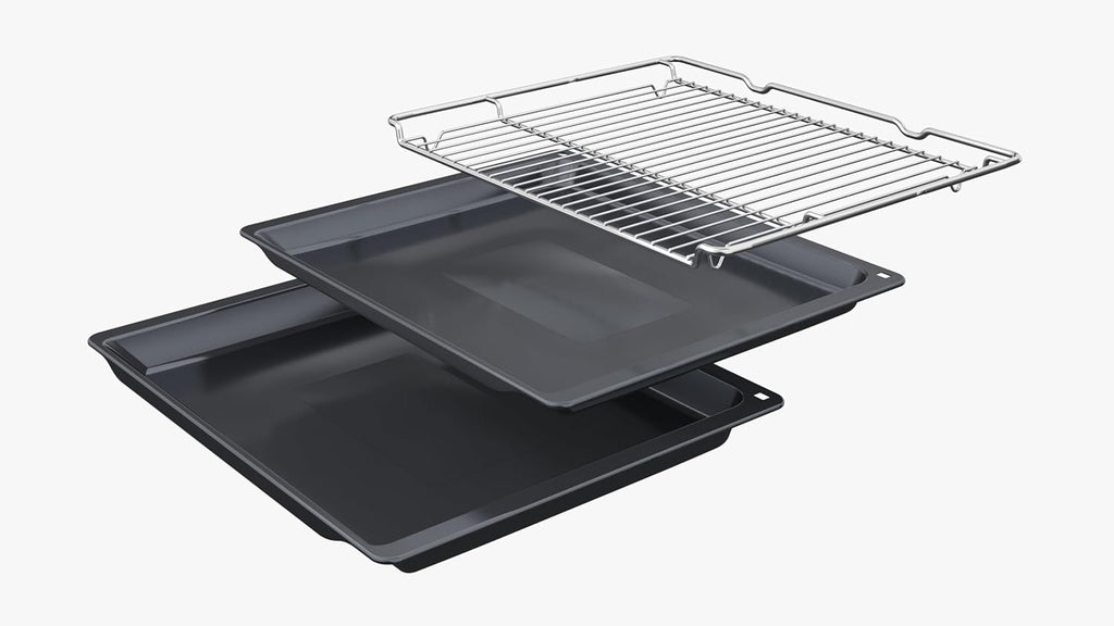 Siemens HB578GBS3, iQ500, Einbau-Backofen 60 x 60 cm, activeClean Pyrolyse Selbstreinung, TFT-Display, 3D Heißluft, Schnellaufheizung, cookControl40 Automatikprogramme, softMove, Edelstahl