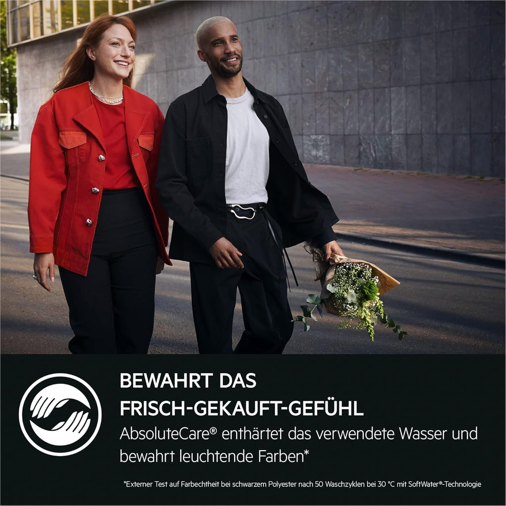 AEG L6FBG51470 Waschmaschine / Serie 6000 mit ProSense / Testsieger der Stiftung Warentest / 7,0 kg / Leise / Mengenautomatik / Nachlegefunktion / Kindersicherung / Wasserstopp / 1400 U/min