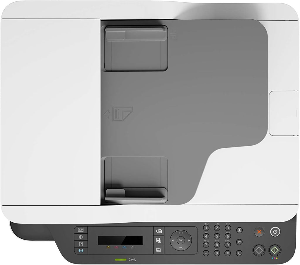 HP Color Laser 150nw Farb-Laserdrucker (Drucker, USB, LAN, WLAN),weiß-grau