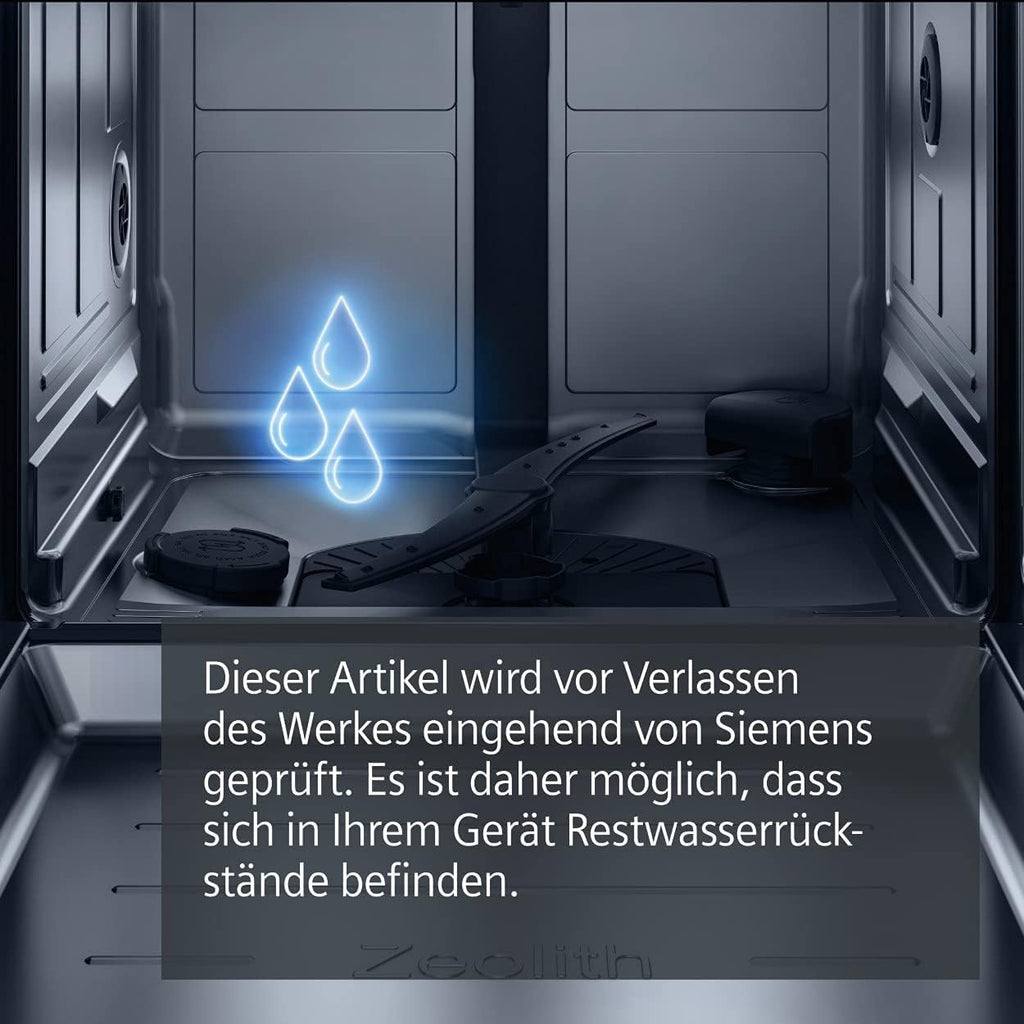 Siemens SN63EX14VE, iQ300 Smarter Geschirrspüler, Vollintegrierte Spülmaschine mit Besteckschublade, 60 cm, Auto Türöffnung dank autoOpen dry, Besonders leise durch iQdrive-Motor, infoLight aquaStop