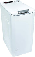 Hoover H-WASH 300 H3TFMQ48TAMCE-84 Waschmaschine Toplader / 8 kg / 1400 U/Min/BPM Inverter Motor/Power Care System/All in One Programm/Slow Motion Öffnungsmechanismus/deutsche Bedienblende