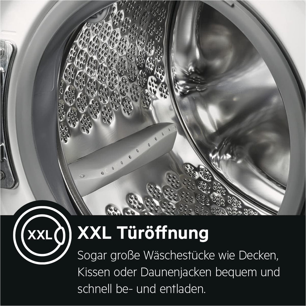 AEG L6FBG51470 Waschmaschine / Serie 6000 mit ProSense / Testsieger der Stiftung Warentest / 7,0 kg / Leise / Mengenautomatik / Nachlegefunktion / Kindersicherung / Wasserstopp / 1400 U/min