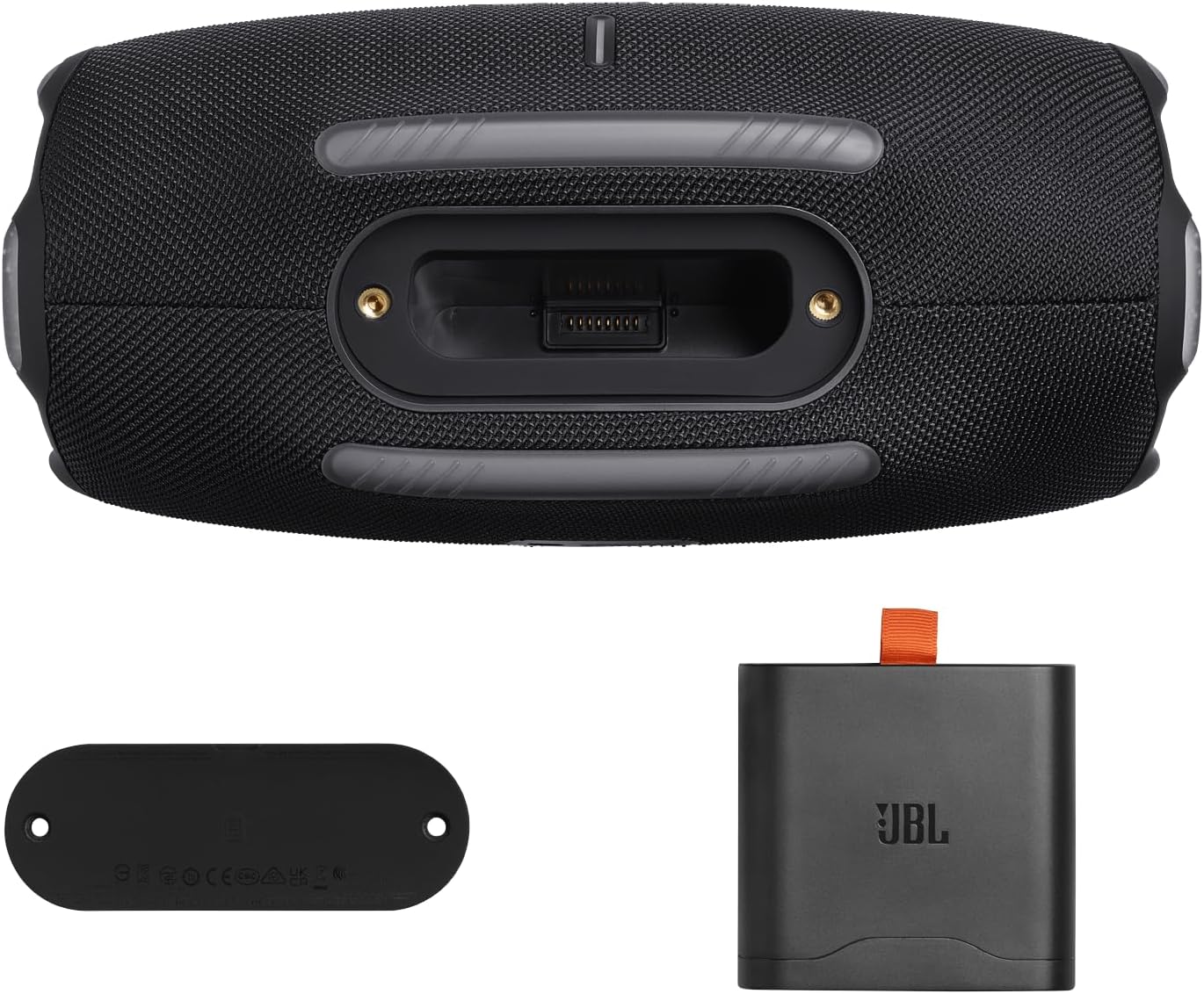 JBL Xtreme 4 Musikbox in Camouflage – Tragbare Bluetooth-Lautsprecher-Box mit tiefem Bass, KI-Sound-Boost und integrierter Powerbank – Wasserfest und staubfest – 24 Laufzeit
