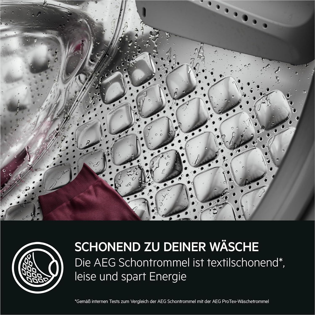 AEG L7WBA60680 Waschtrockner / DualSense - schonende Pflege / 8 kg Waschen / 5 kg Trocknen / D / energiesparend / Mengenautomatik / Nachlegefunktion / ProSteam - Auffrischfunktion / 1600 U/min