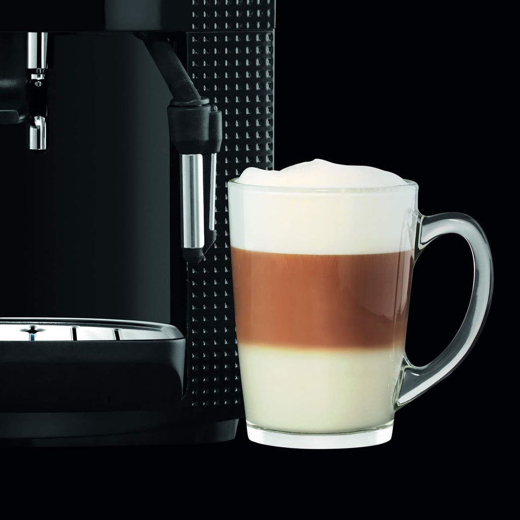 Krups Roma EA81M8 Espressokocher 1,7 l, 3 Temperaturstufen, 3 gemahlene Texturen, Schwarz