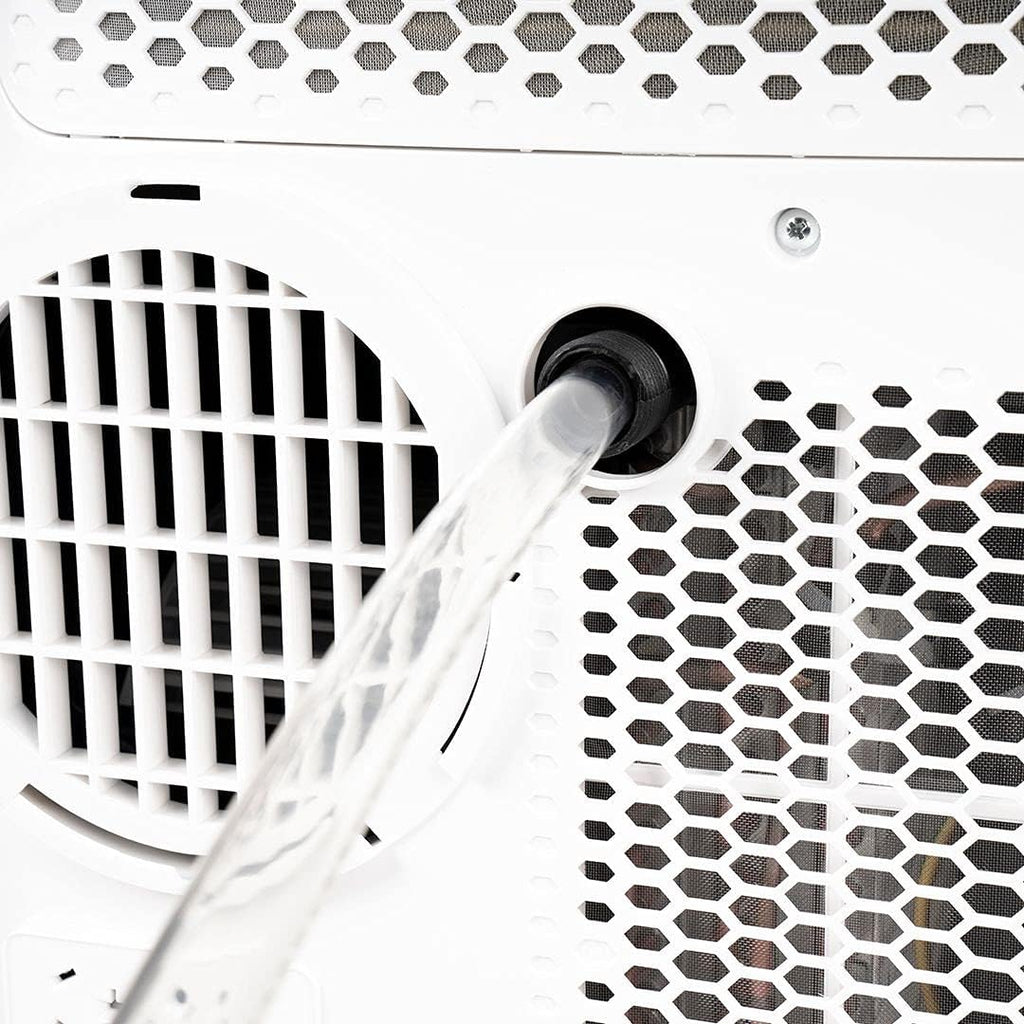 Comfee Mobiles Klimagerät Breezy Cool Pro 2.6,9000 BTU 2,6kW, Kühlen&Ventilieren&Entfeuchten,APP-Steuerung,Raumgröße bis 88m³(33㎡),Mobile Klimaanlage mit Abluftschlauch