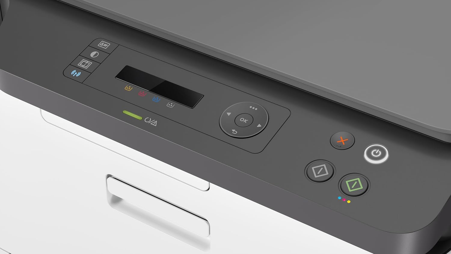 HP Color Laser MFP 179fwg Multifunktions-Farblaserdrucker, Drucken, Kopieren, Scannen, Faxen, Automatische Dokumentenzuführung, Wi-Fi, Ethernet, USB, HP Smart App