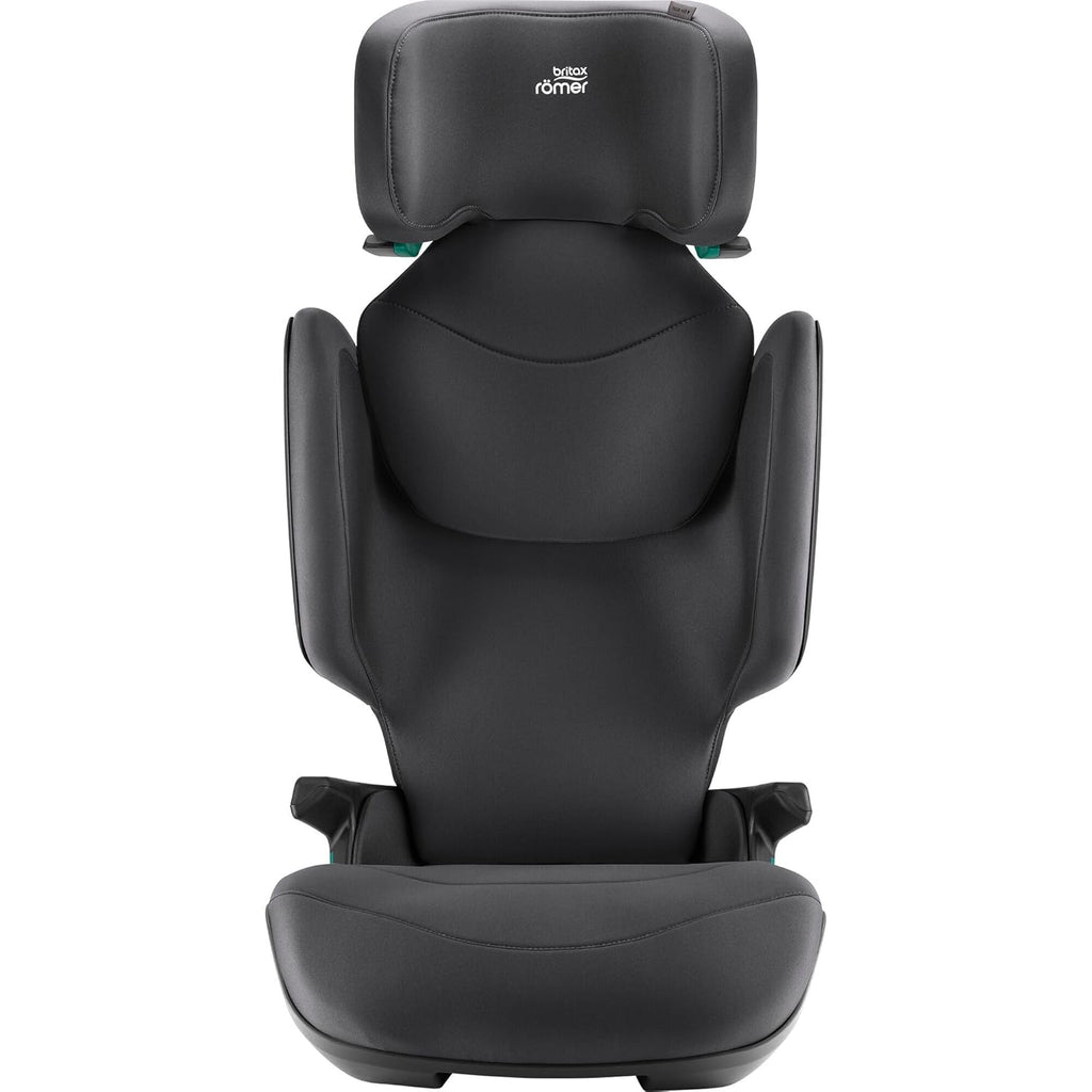 BRITAX RÖMER Kindersitz KIDFIX PRO M, für Kinder von 100-150 cm (i-Size) mit und ohne ISOFIX, 3,5-12 Jahre, Midnight Grey | Classic