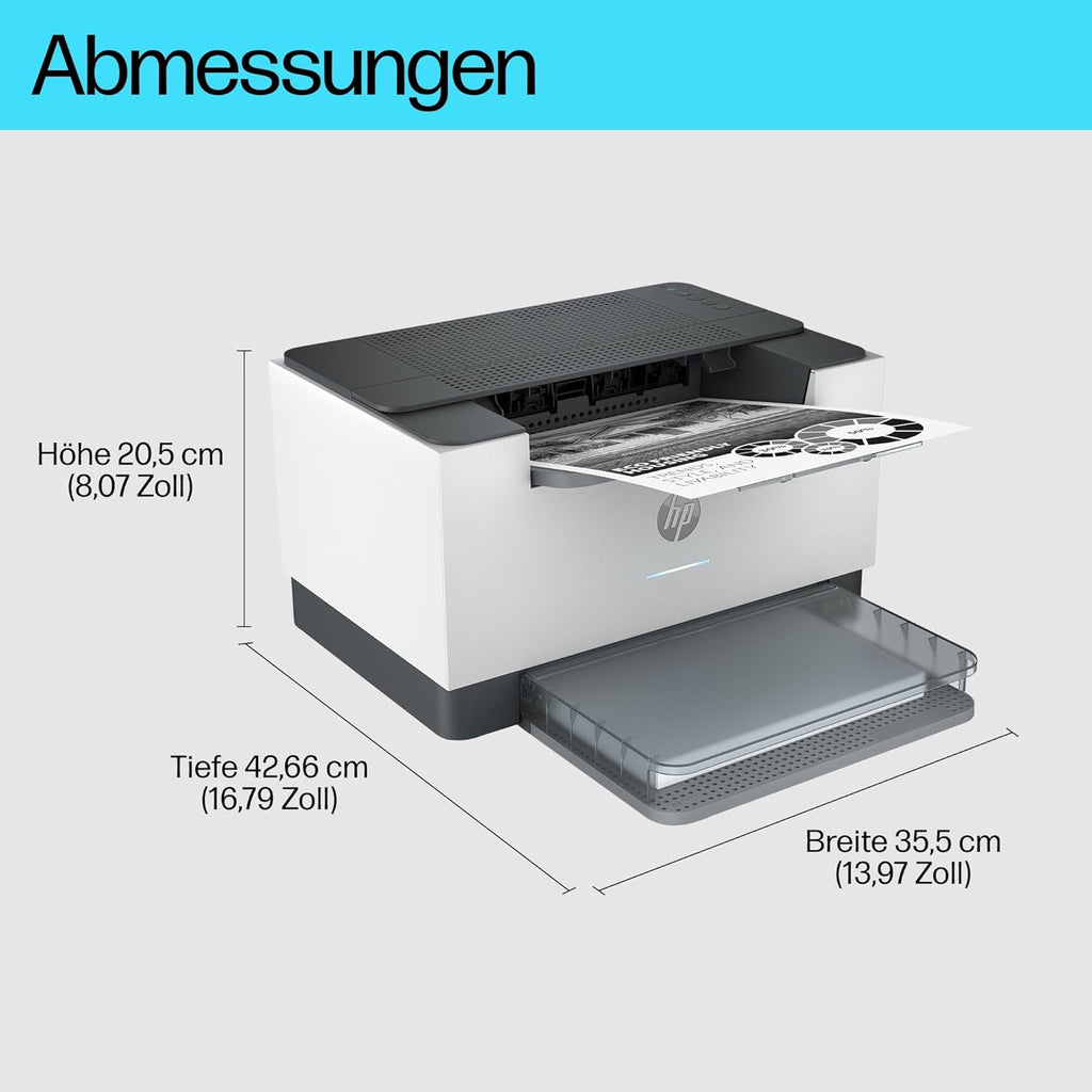 HP LaserJet MFP M235sdw Multifunktions-Laserdrucker Schwarzweiß, Drucken, Kopieren, Scannen, Automat.beidseitiger Druck, Dual-Band Wi-Fi, USB, LAN, HP Smart App, Intelligente Benutzeroberfläche