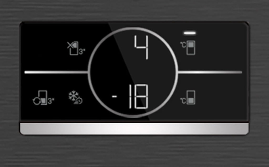 Beko RCNE366E70ZXBRN bPRO700 freistehende Kühl-/Gefrierkombination, großer Kühlschrank, 323 l Gesamtrauminhalt, HarvestFresh, NoFrost, leise, SmoothFit, 0°C-Zone, Dark Inox