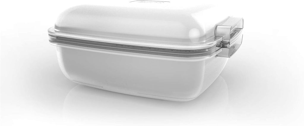 Bauknecht MW 49 SL Freistehender Mikrowellen Backofen/ Mikrowelle 800 Watt/ Quarz-Grill 900 Watt/ Heißluft 1700 Watt/ Dampfgarfunktion inkl. Dampfgarbehälter