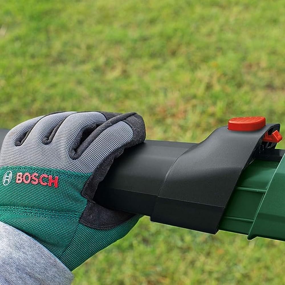 Bosch elektrischer Laubsauger/Laubblser UniversalGardenTidy 3000 (3000 W, Fangsack 50 l, stufenlose Drehzahleinstellung, zum Blasen, Saugen und Hckseln von Laub, in Kartonverpackung)