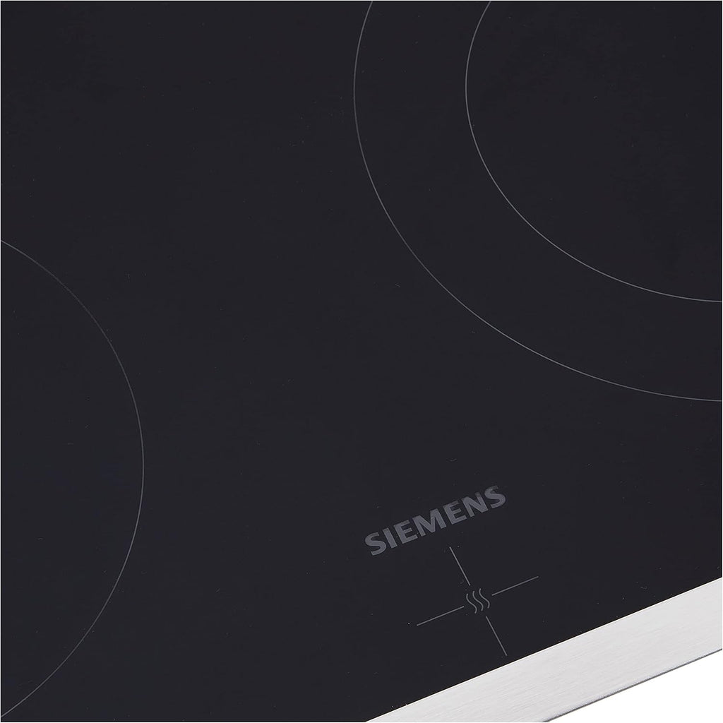 Siemens iQ300 Elektrokochfeld EA645GN17, herdgebunden, 60 cm, aufliegender Rahmen, 4 highSpeed Kochzonen, Bräterzone und Zweikreiszone