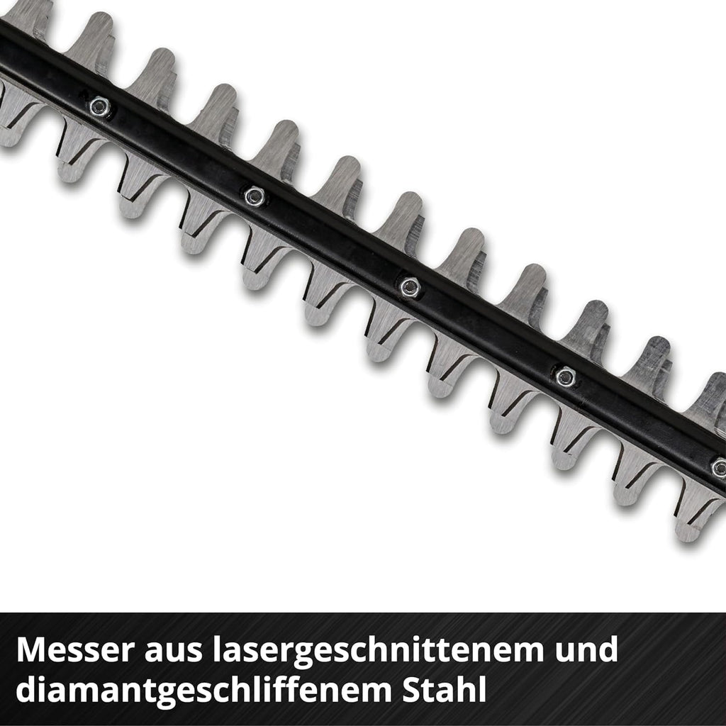 Einhell Akku-Teleskop-Heckenschere GC-HH 18/45 Li T-Solo Power X-Change (Lithium-Ionen, Hauptgriff drehbar, Metallgetriebe, Motorkopf 7-fach neigbar, ohne Akku und Ladegert)