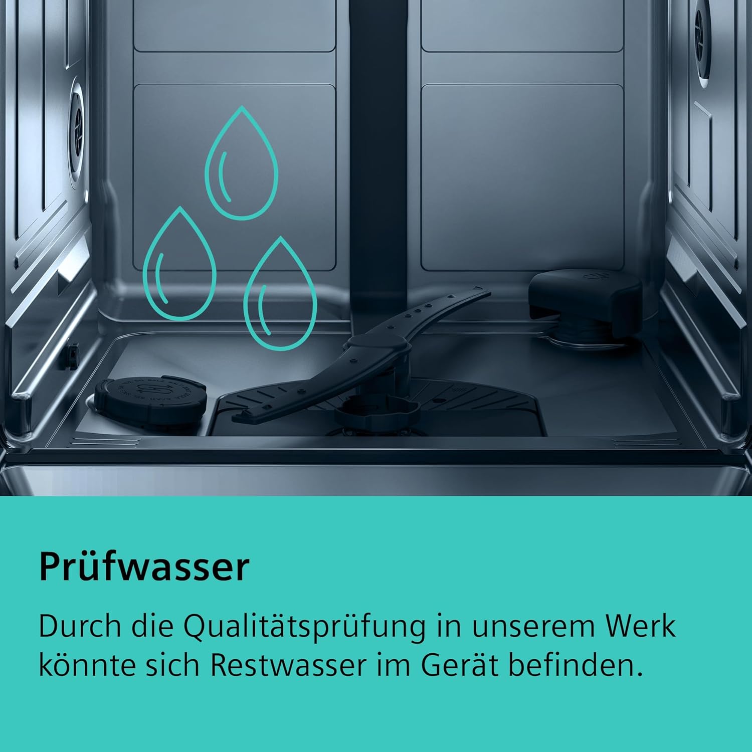 Siemens SR65YX08ME, iQ500 Smarter Geschirrspüler Vollintegriert, 45 cm breit, Besteckschublade, Zeolith, extra leise, aquaStop, automatische Türöffnung nach Programmende, varioSpeed, Innenbeleuchtung