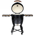 Kobe Kamado Holzkohlegrill Professional XL Black Edition, 23,5 , 113x81x113 cm