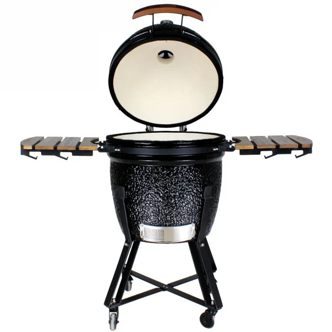 Kobe Kamado Holzkohlegrill Professional XL Black Edition, 23,5 , 113x81x113 cm