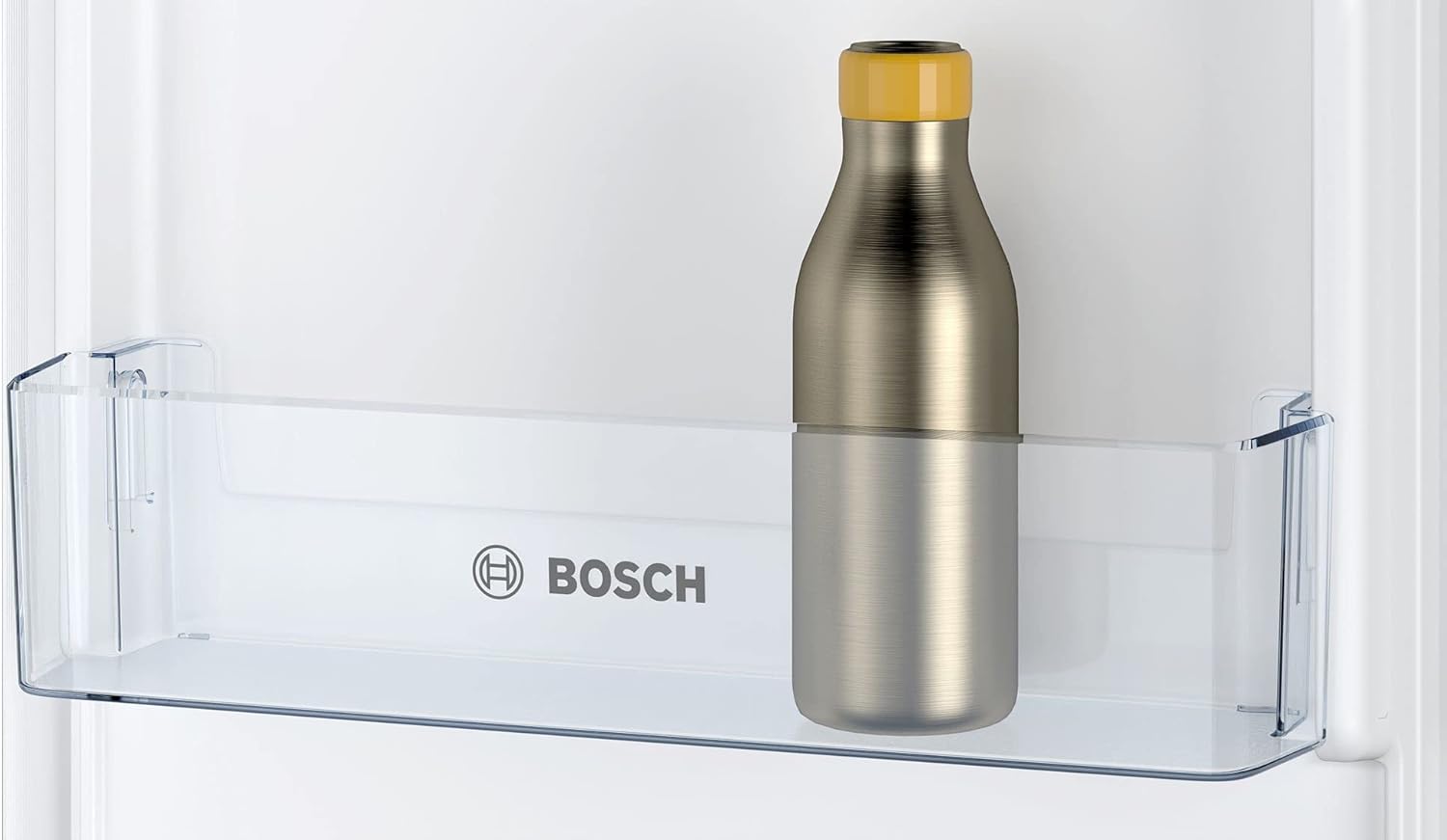 Bosch KGN36NWEA Serie 2 Kühl-Gefrier-Kombination, 186 x 60 cm, 215 L Kühlen & 87 L Gefrieren, NoFrost nie wieder abtauen, LED-Beleuchtung gleichmäßige Ausleuchtung
