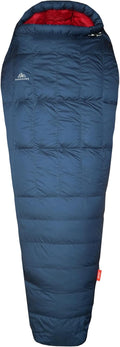 NORDKAMM® Daunenschlafsack 3 Jahreszeiten, leicht und kleines Packmaß, Schlafsack Daunen für Outdoor und Camping, Daunen Schlafsack Erwachsene in 2 Größen