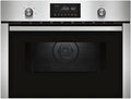 NEFF C1CMG84N0, N 50, Einbau Mikrowelle mit Heißluft, 45,4 x 59,4 x 57,0 cm (H x B x T), 44 l, Grill, 15 Automatikprogramme, Easy Clean, Edelstahl