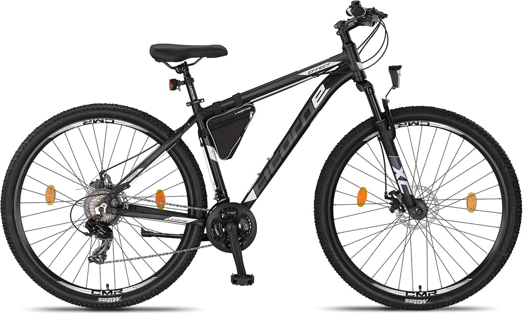 Licorne Bike Effect Premium Mountainbike Aluminium Discbremse Jungen Mädchen 21 Gang