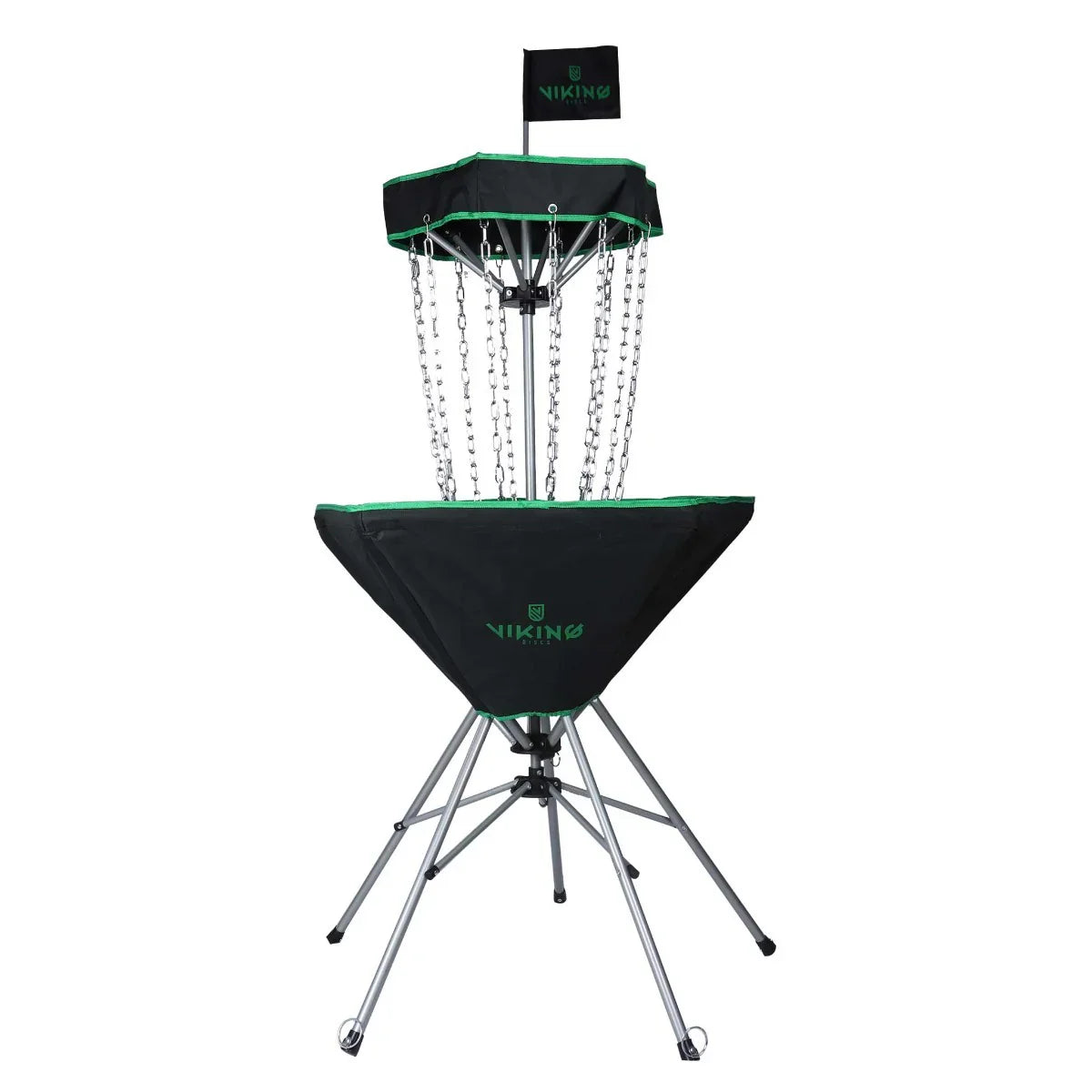 Viking Discs Raid tragbarer Discgolf korb