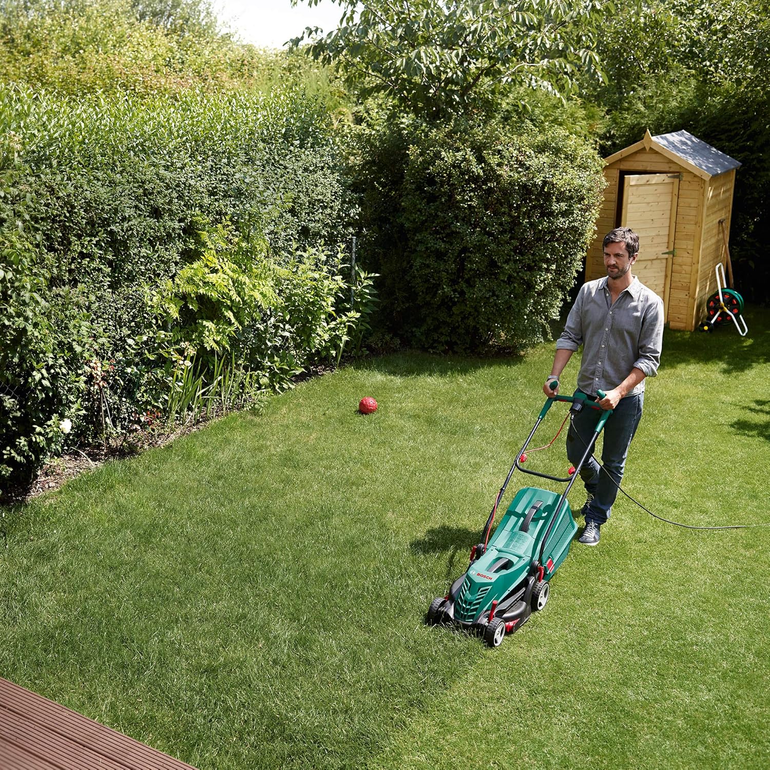 Bosch Rasenmher ARM 37 (1400 Watt, Schnittbreite: 37 cm, im Karton)