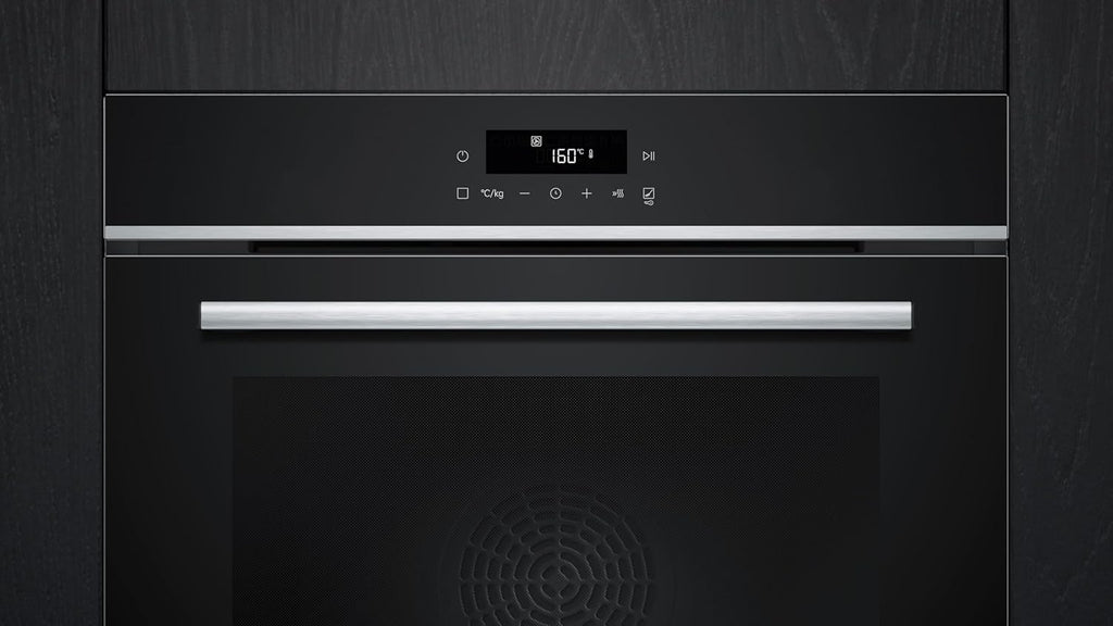 Siemens HB578GBS3, iQ500, Einbau-Backofen 60 x 60 cm, activeClean Pyrolyse Selbstreinung, TFT-Display, 3D Heißluft, Schnellaufheizung, cookControl40 Automatikprogramme, softMove, Edelstahl
